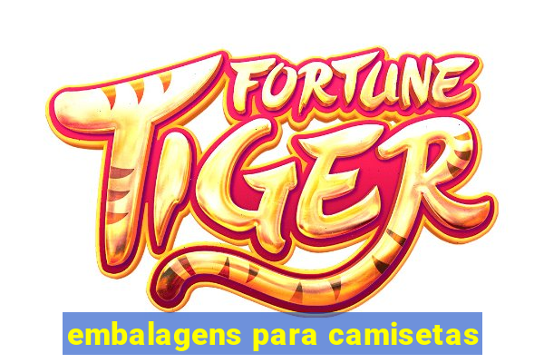 embalagens para camisetas